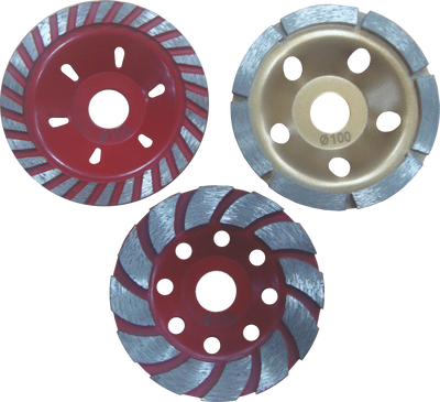 Diamond Cup Wheel 4-Inch