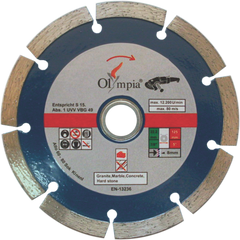 Diamond Saw Blade Blue Segmented (Olympia)