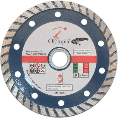 Diamond Saw Blade Blue Turbo (Olympia)