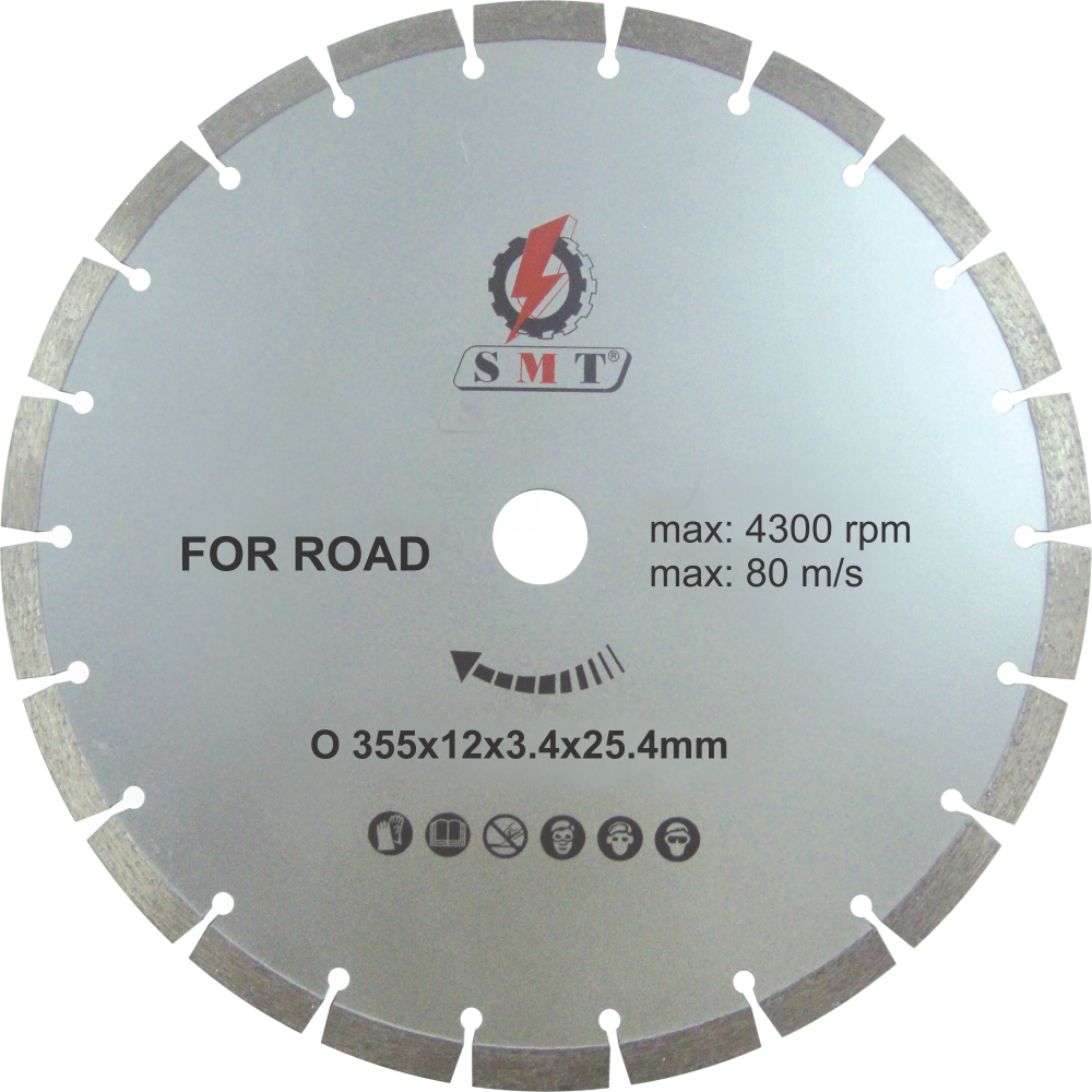 Diamond Saw Blade (Premium Road Cutter) 14-Inch