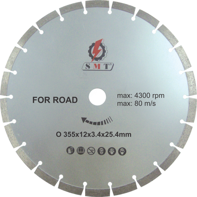 Diamond Saw Blade (Premium Road Cutter) 14-Inch