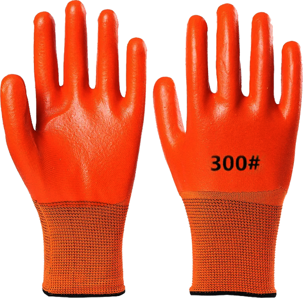 Safety Gloves (OLY-71)-PVC Gloves