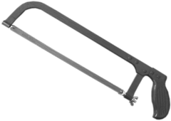 Hacksaw Frame (Chrome)