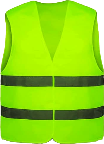 Safety Jacket Reflective Vest 2 Lines