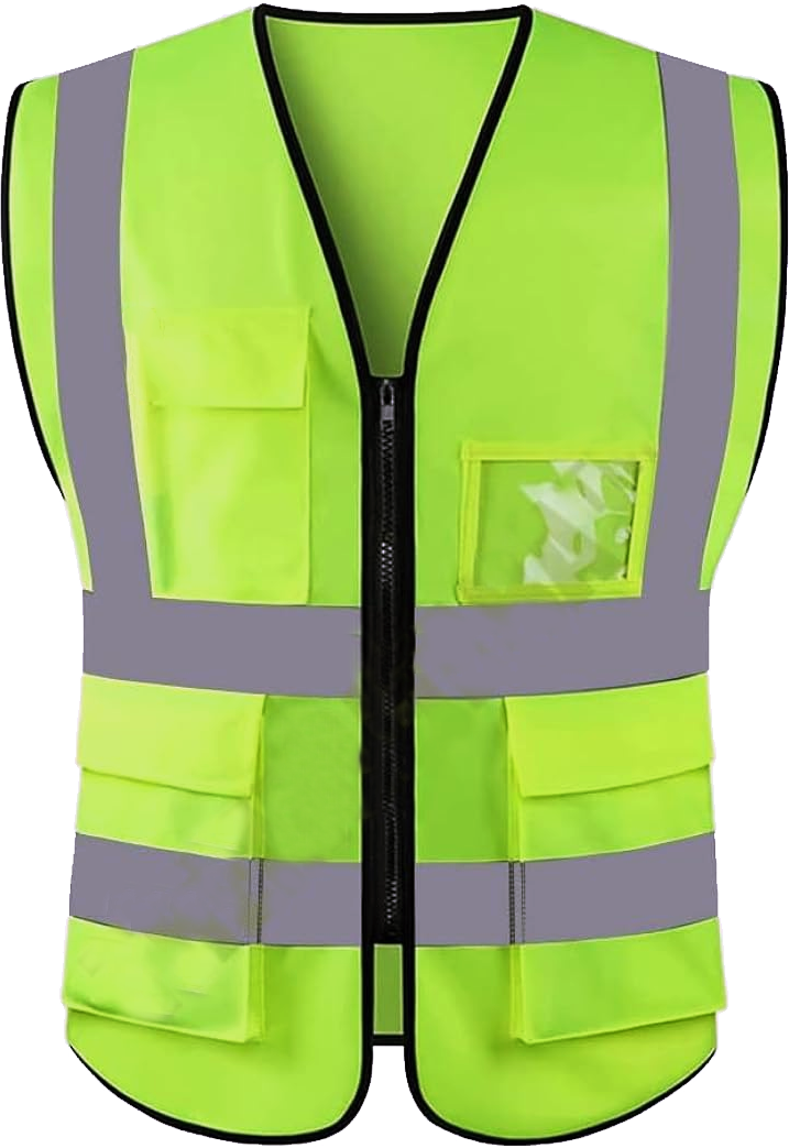 Safety Jacket Reflective Vest 6 Lines