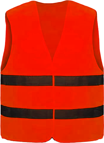 Safety Jacket Reflective Vest 2 Lines